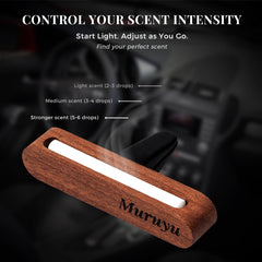 Muruyu vent clip with silicone sleeve protects vents and keeps airflow clear.