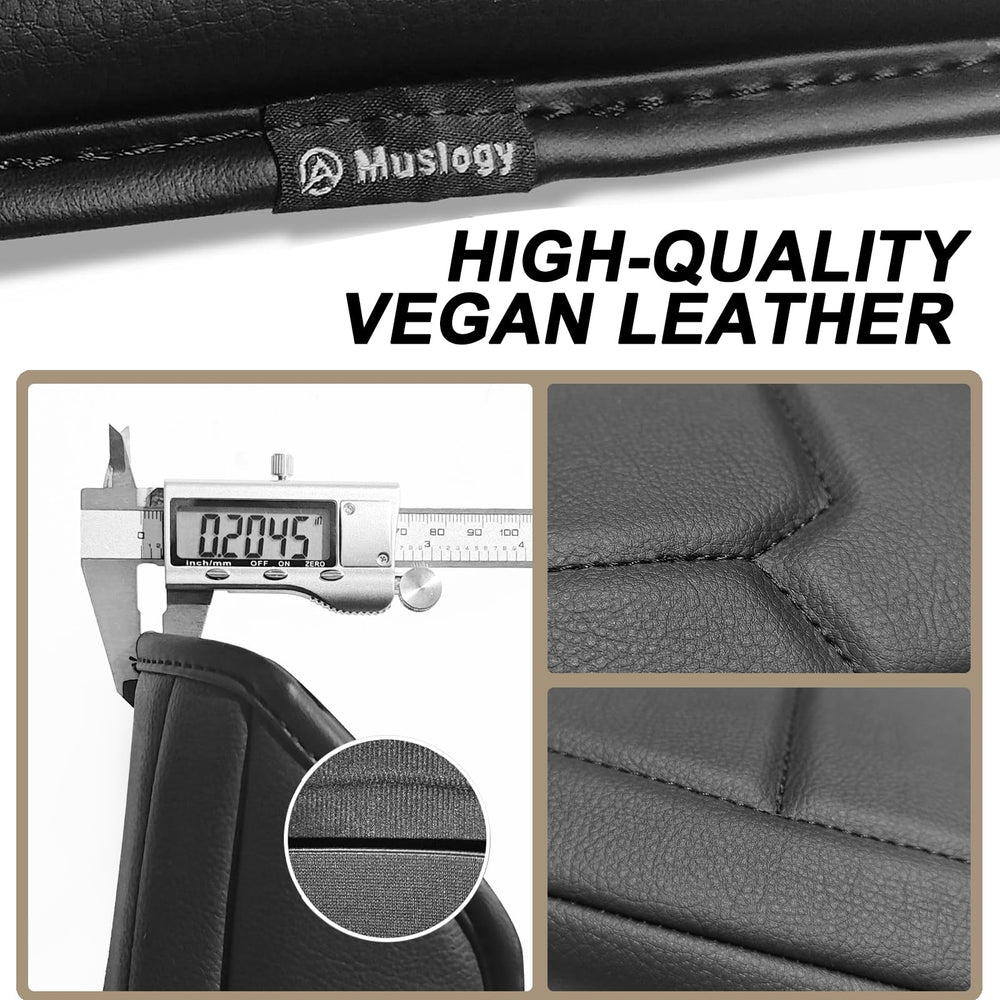 Muslogy armrest foam padding adding soft comfort during long drives.