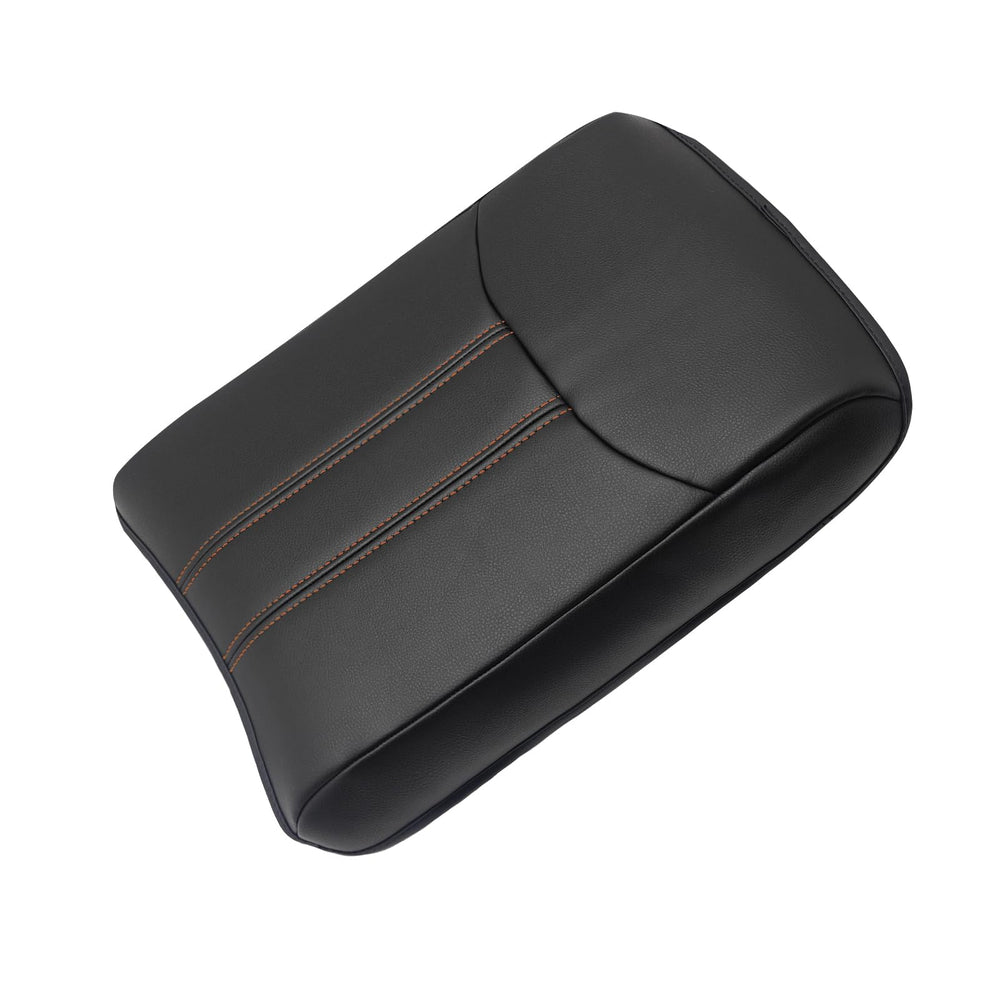 Muslogy black with orange trim adds a premium interior accent