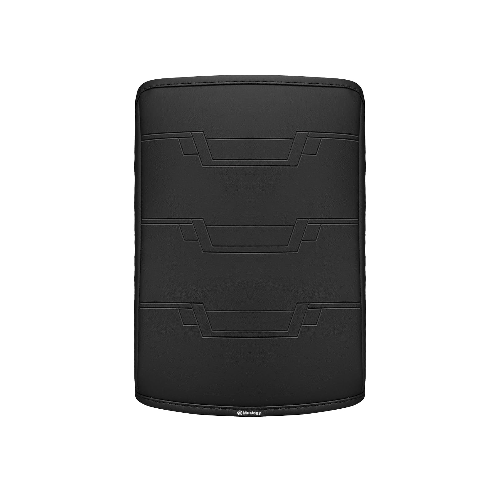 Muslogy vegan leather surface provides soft touch during drives