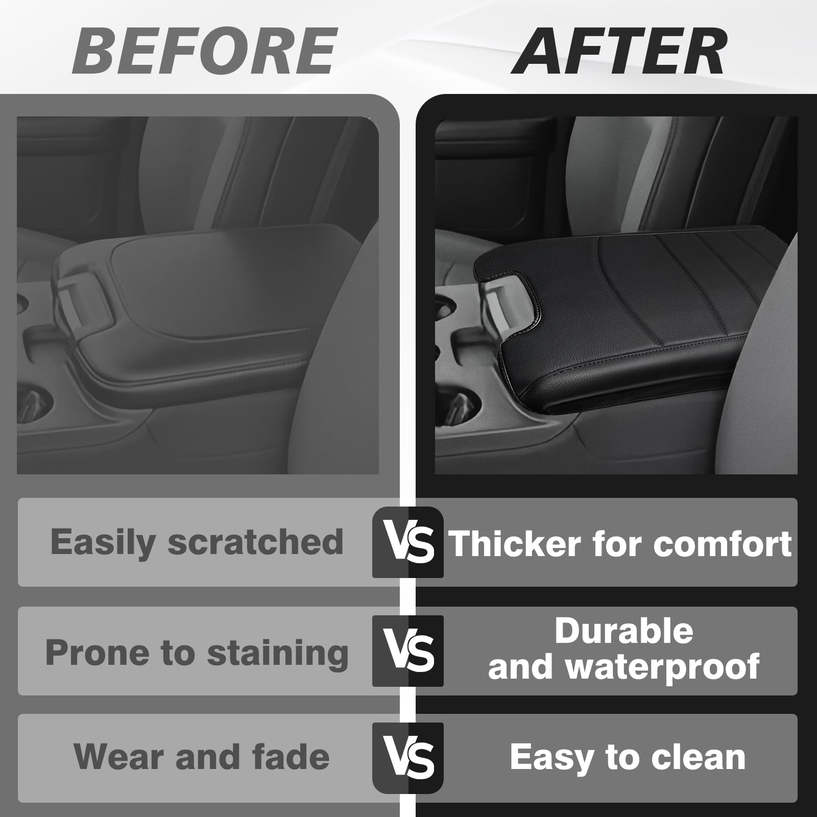 Muslogy easy-clean surface keeps the console looking fresh.