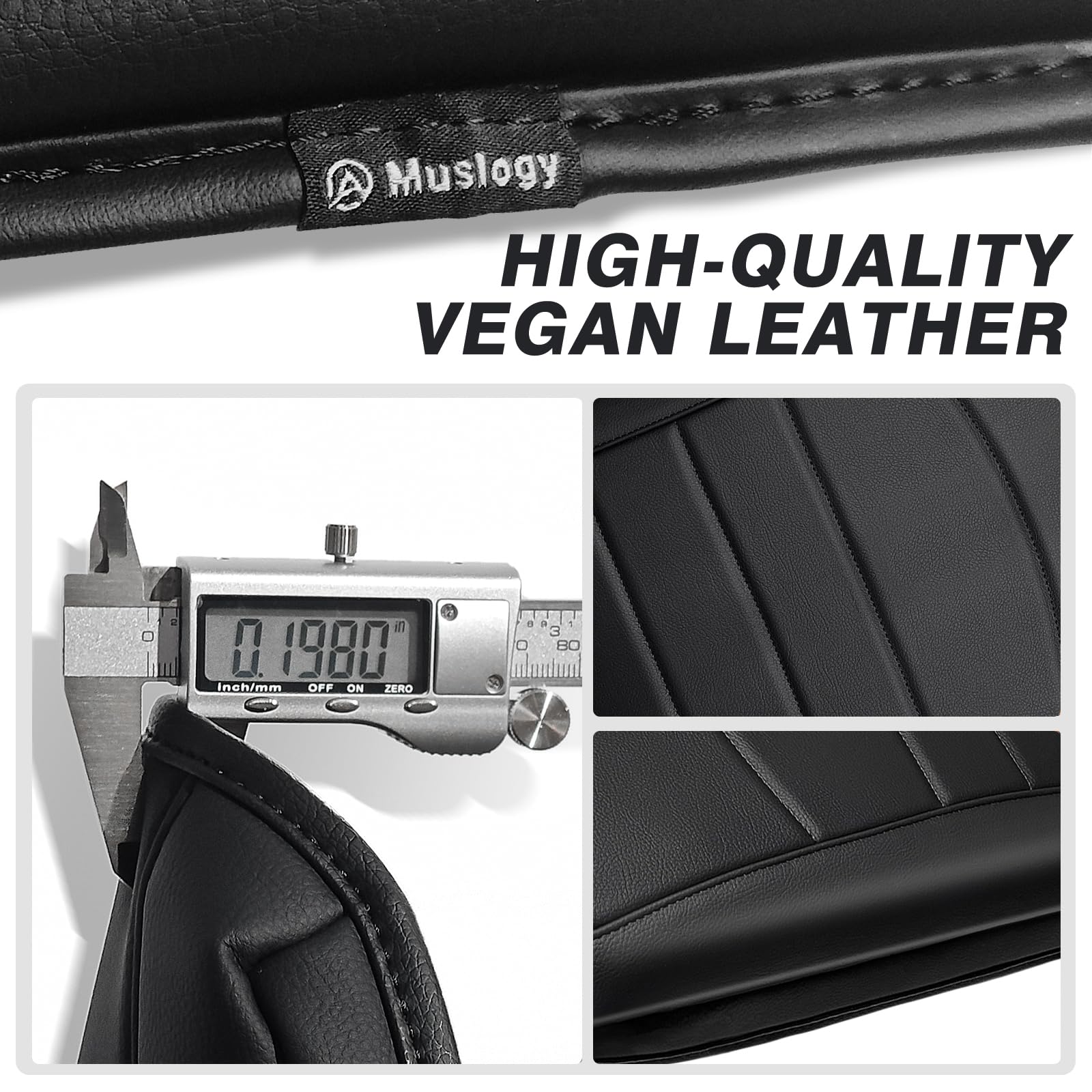 Muslogy jump-seat compatibility ensures snug fit in jump-seat layouts.