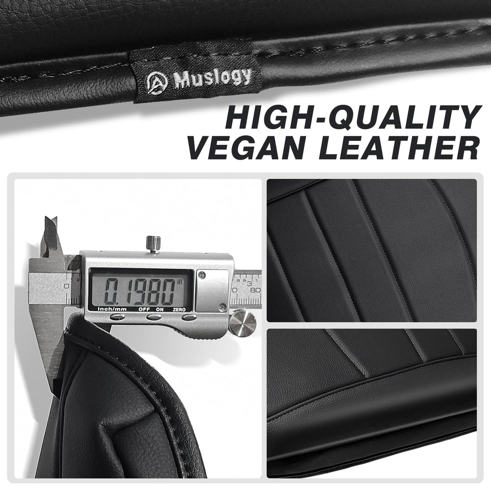 Muslogy jump-seat compatibility ensures snug fit in jump-seat layouts.