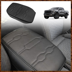 Muslogy center-console cover; precise fit for Ford Ranger 2024–2026.