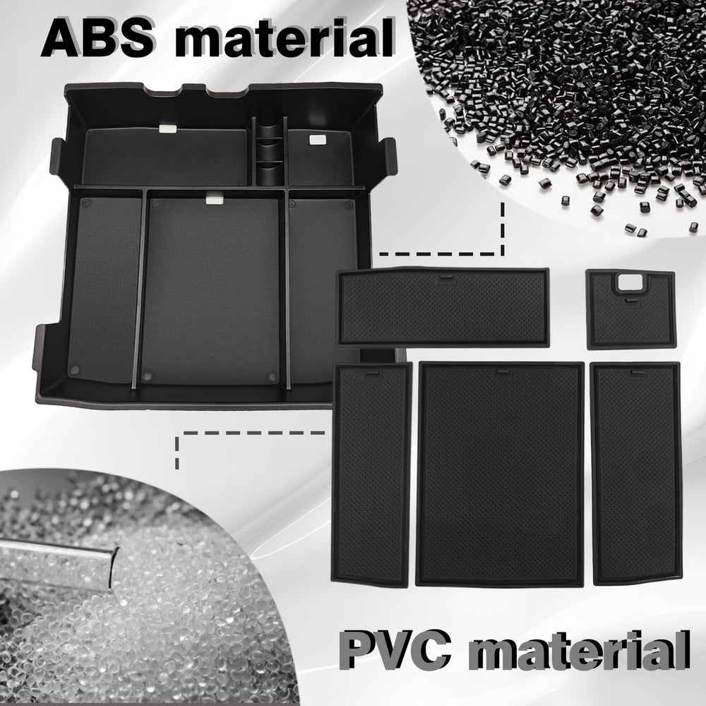 Muslogy PVC insert mats provide odorless, waterproof protection.