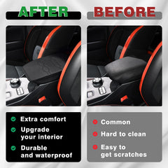 Muslogy center console protection guards against dirt and paw marks.