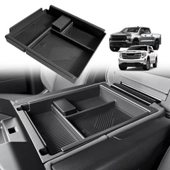 Muslogy center console upper organizer in Chevy/Sierra keeps items neatly organized.