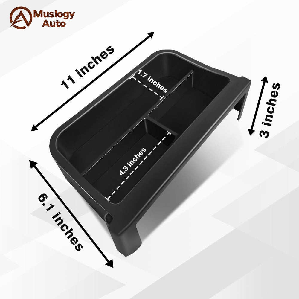 Muslogy Corolla Cross accessory storage keeps keys, cards, and gum organized.