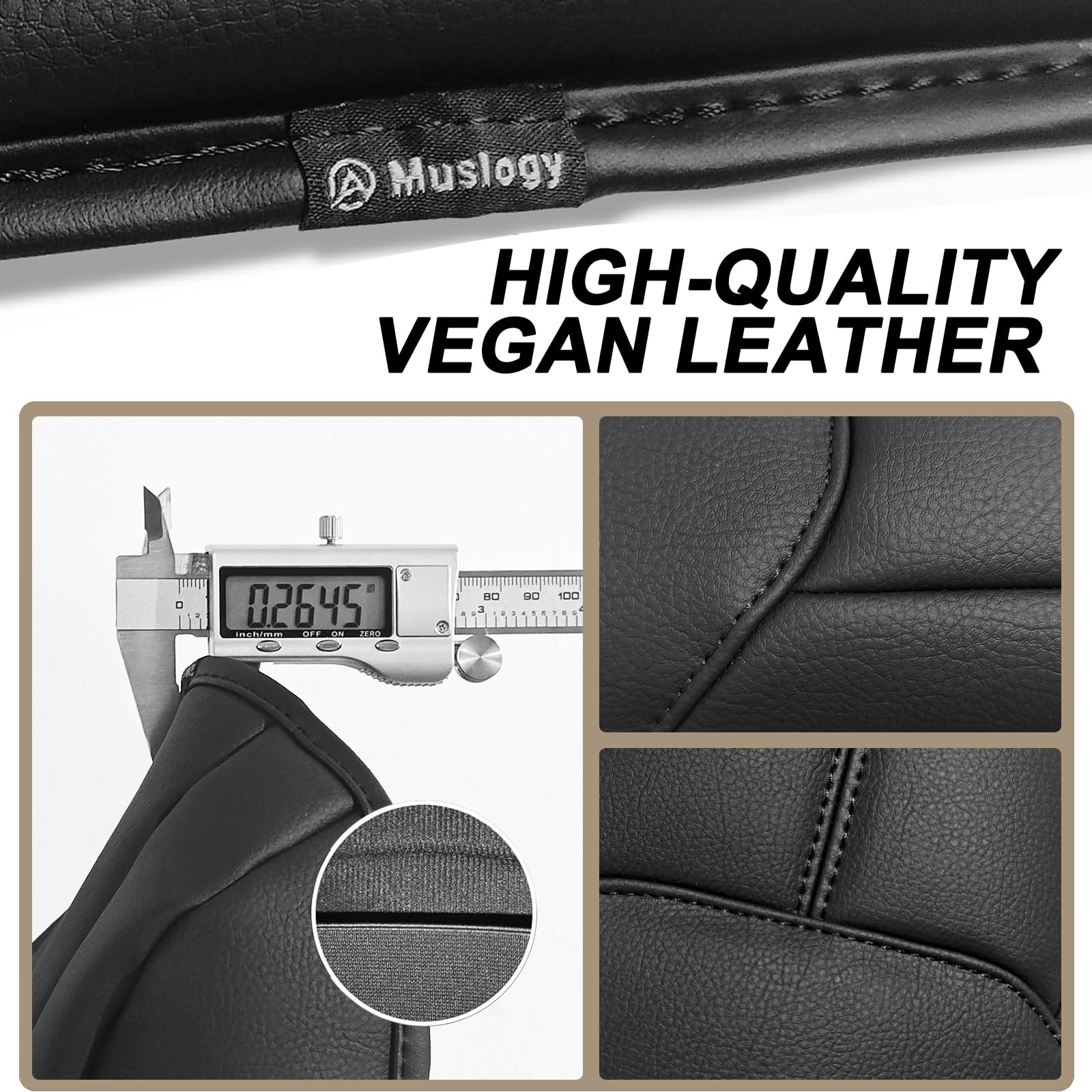 Muslogy cotton-layer inner detail provides soft skin-friendly feel