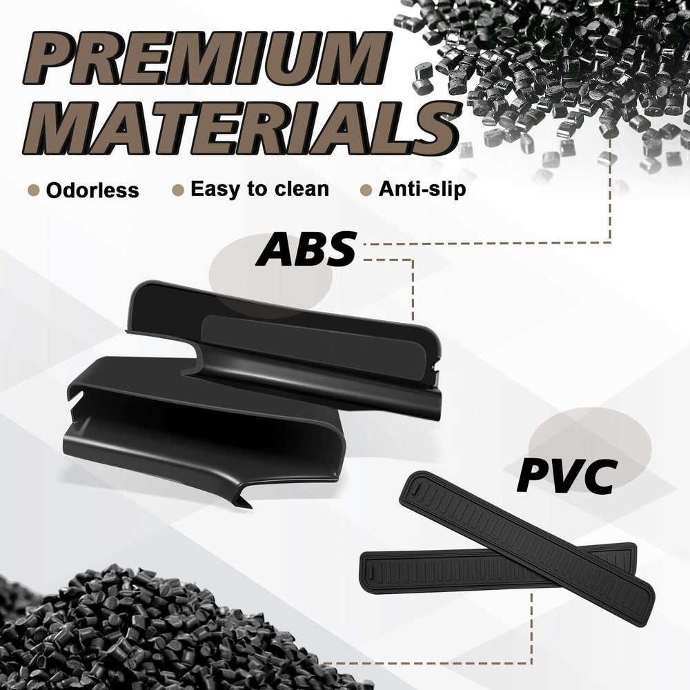 Muslogy CR-V anti-slip mats prevent items from shifting while driving.