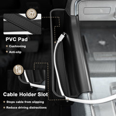 Muslogy CR-V durable ABS tray adds organized storage with a clean look.