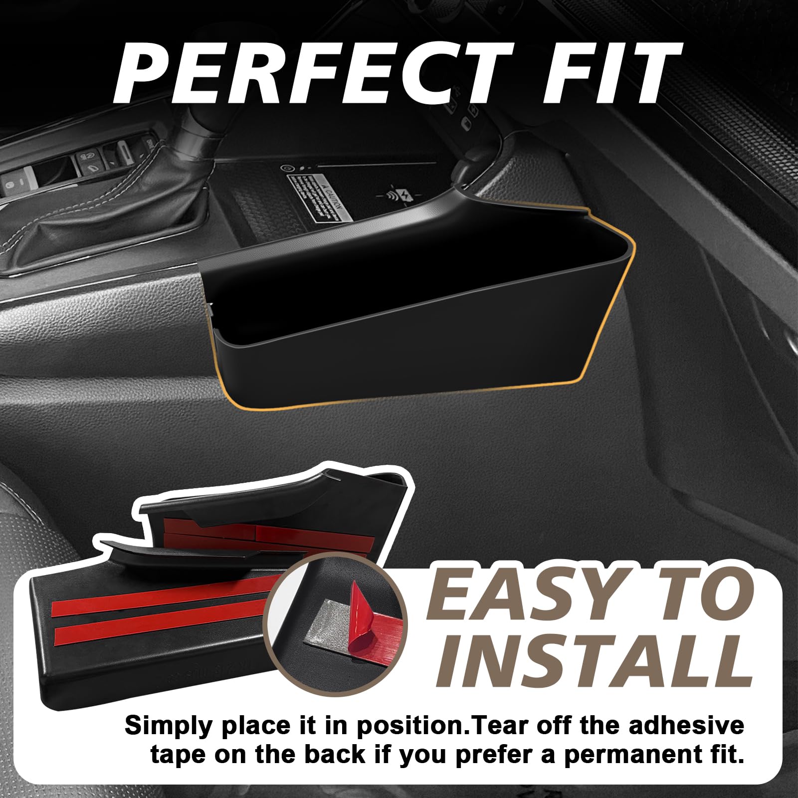 Muslogy CR-V organizer with stronger tape ensures secure placement.