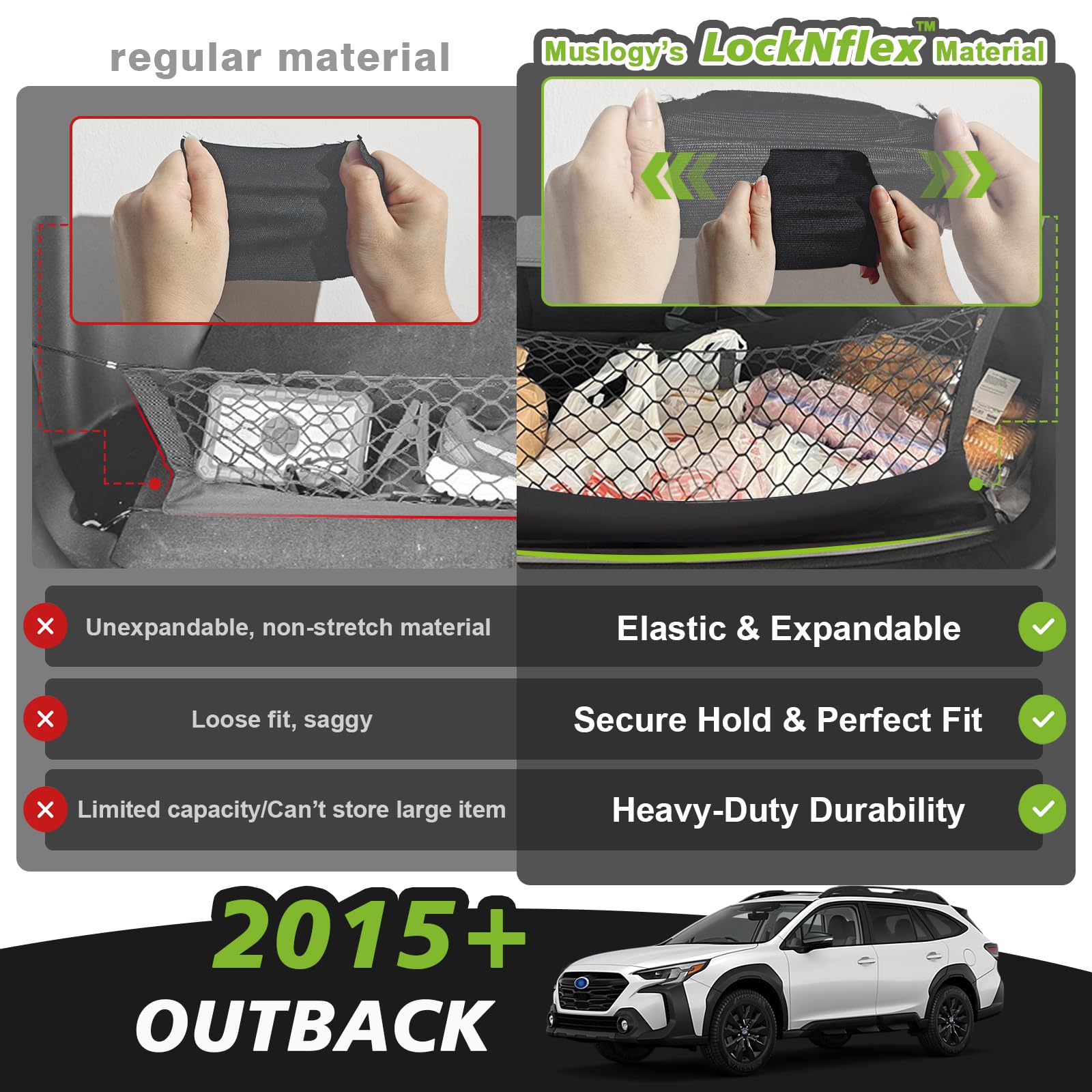 Muslogy easy install demonstration attaching carabiners to vehicle anchors.