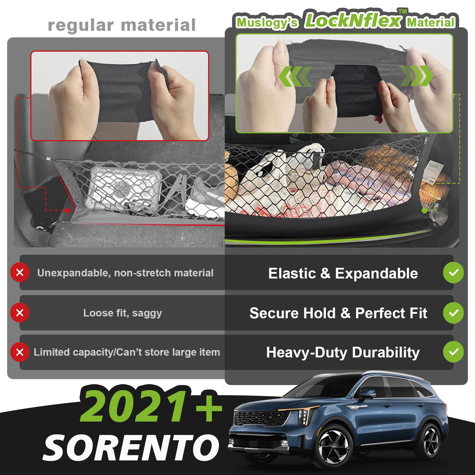 Muslogy easy-install to factory anchors enables quick SUV setup