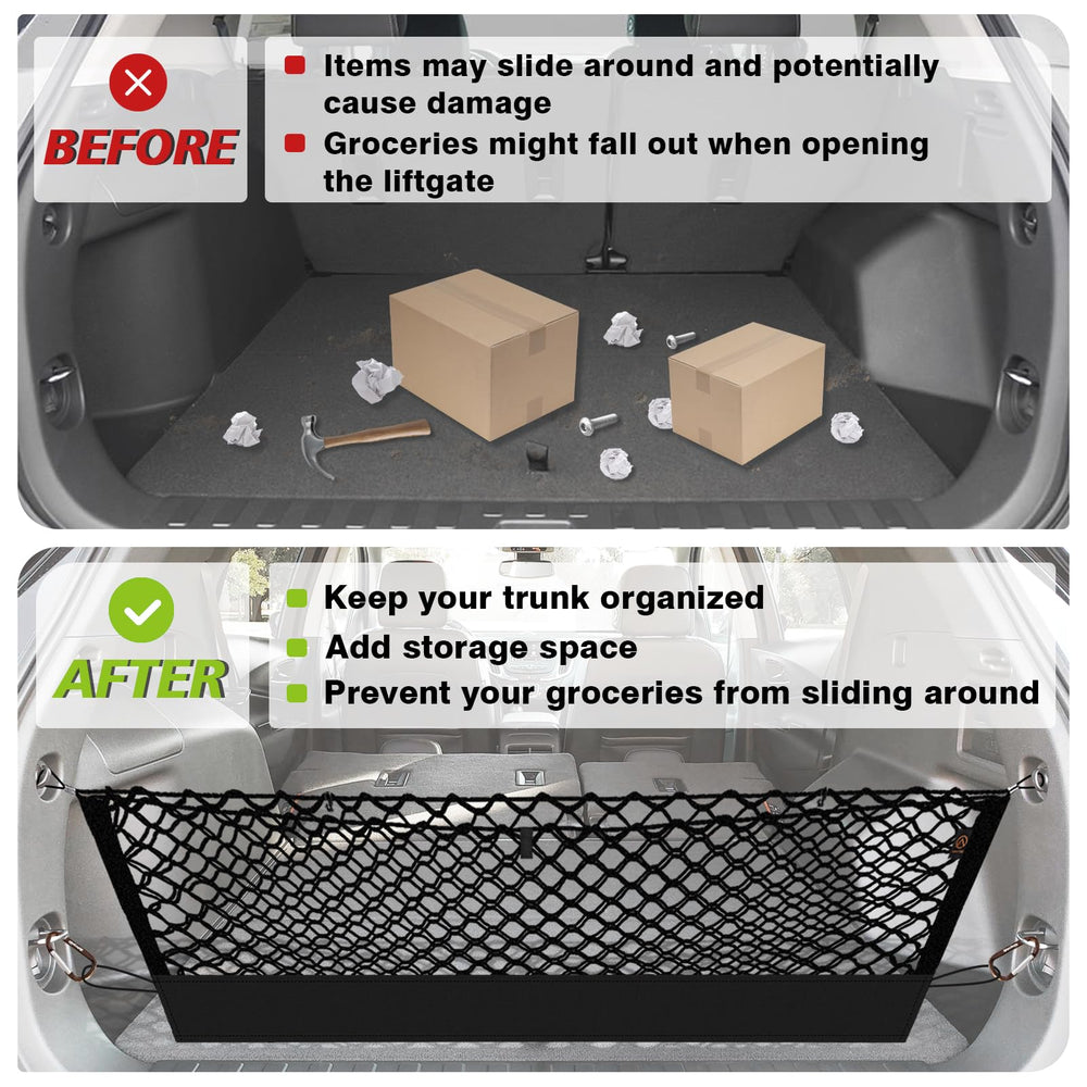 Muslogy easy-install hooks attach to existing trunk anchors without tools.