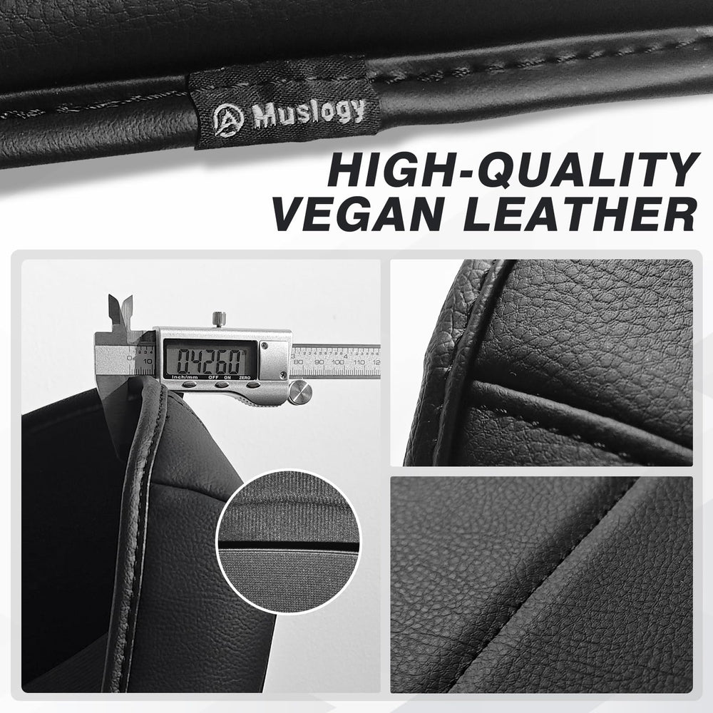 Muslogy quick installation with elastic straps for bucket-seat Ram models
