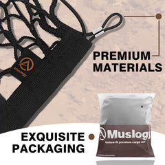 Muslogy net design helps groceries and tools stay stable during transit.