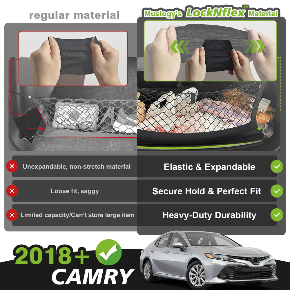 Muslogy heavy-duty carabiners attach securely to trunk anchors