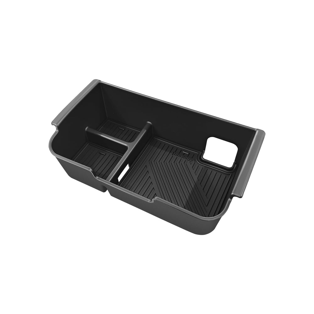 Muslogy hidden storage undertray adds extra space without clutter