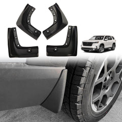 Muslogy Honda Pilot front mud flaps protect fenders from stones and mud splashes.