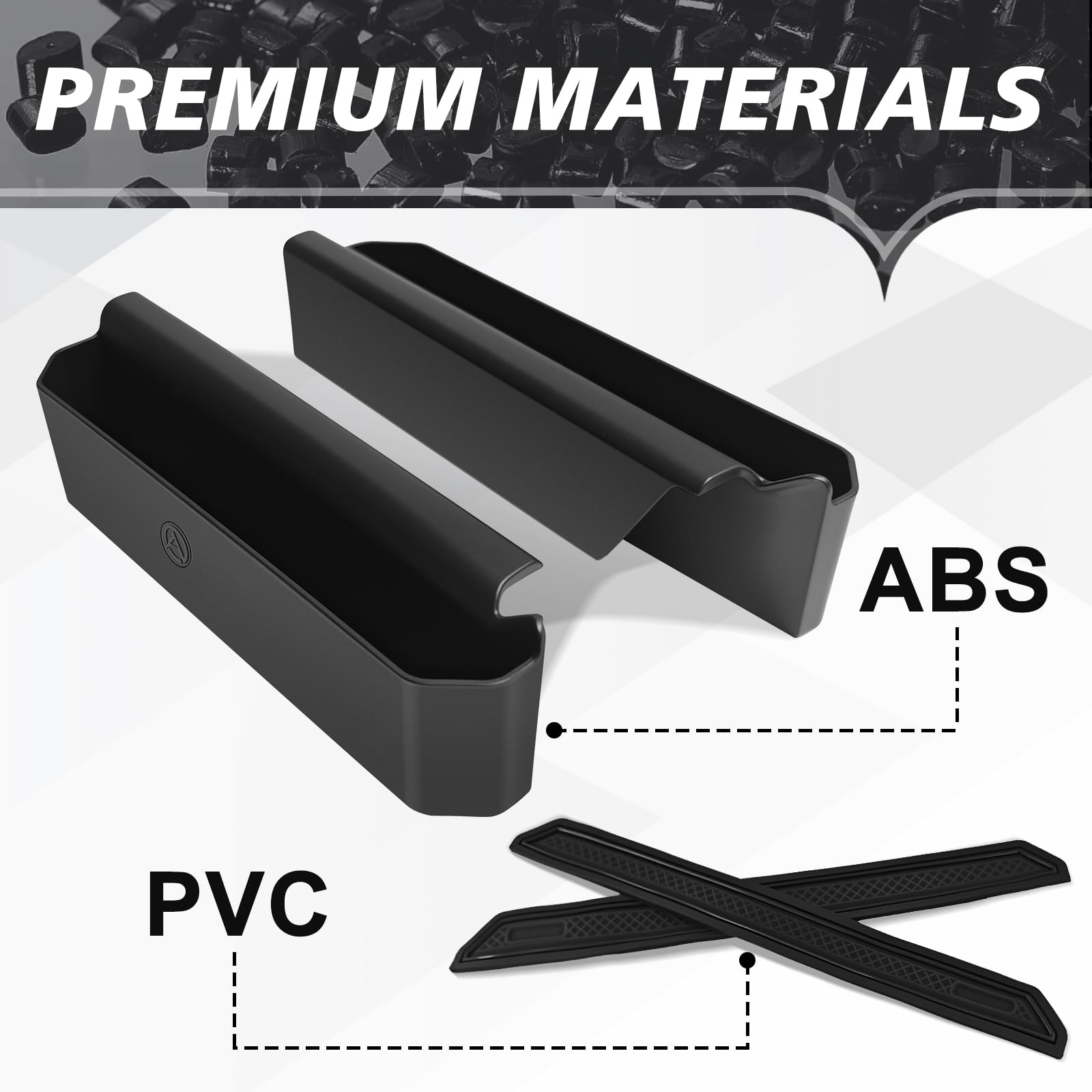 Muslogy anti slip mats prevent items from sliding during driving.