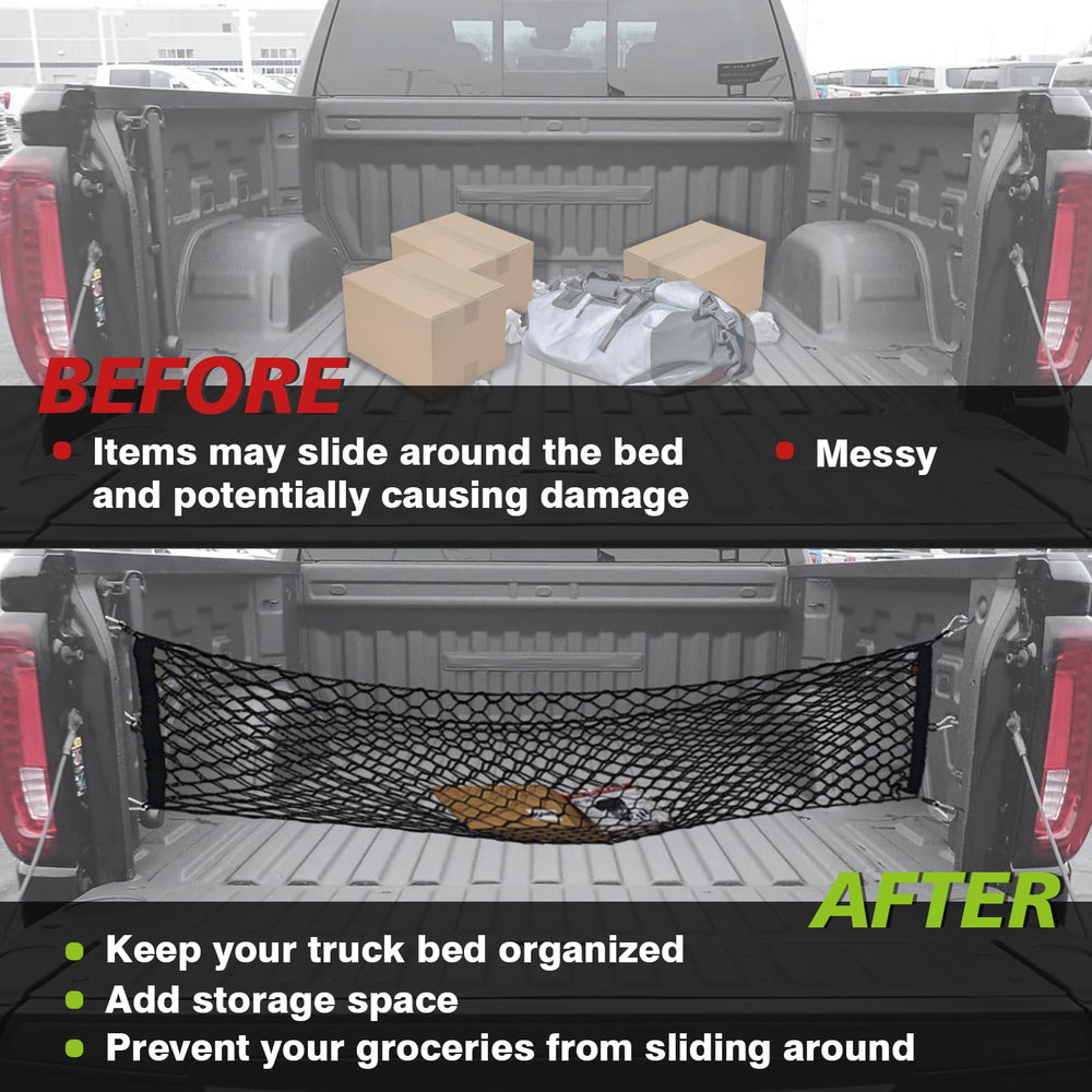 Muslogy organized bed prevents rolling items on the move.