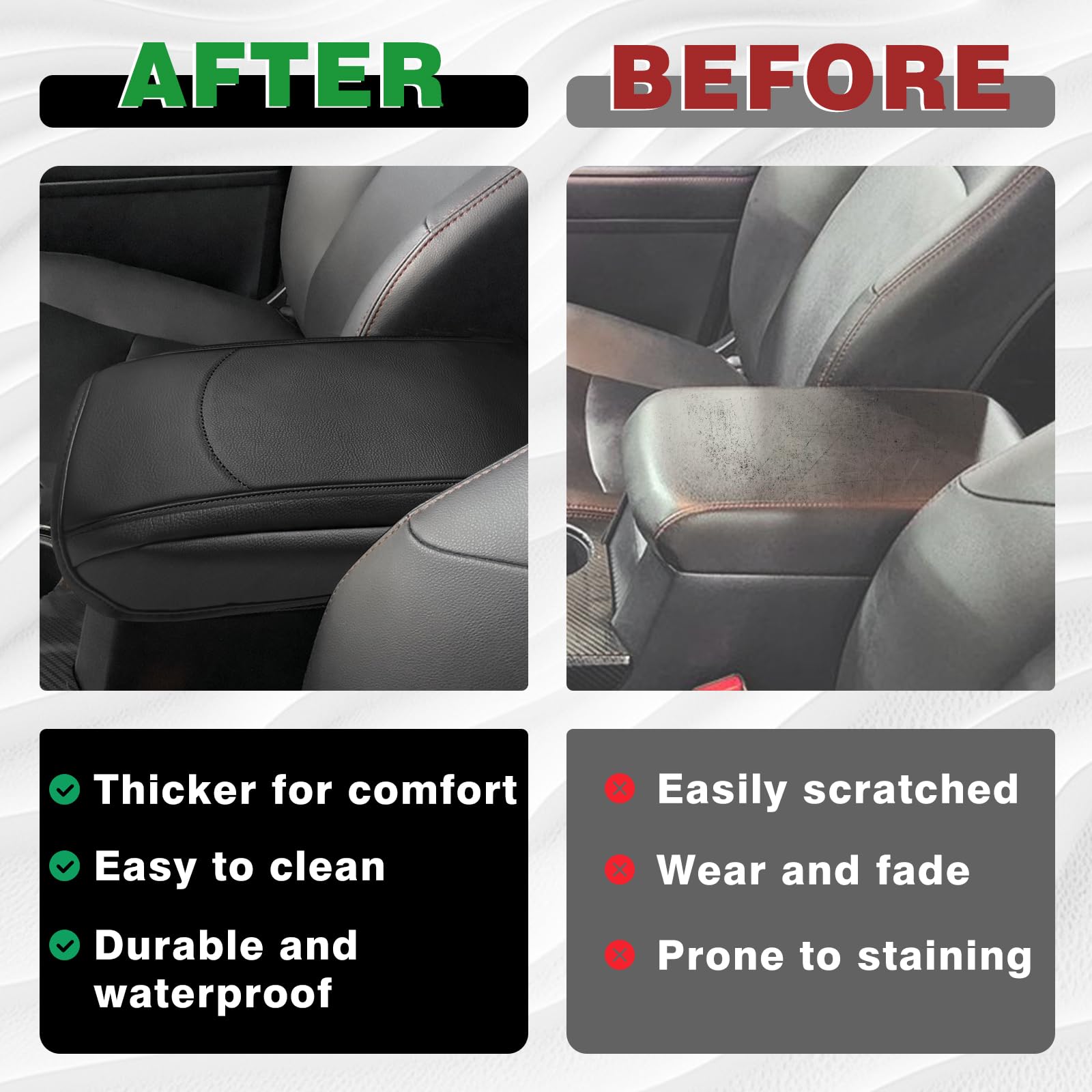 Muslogy soft foam layer provides comfortable support.
