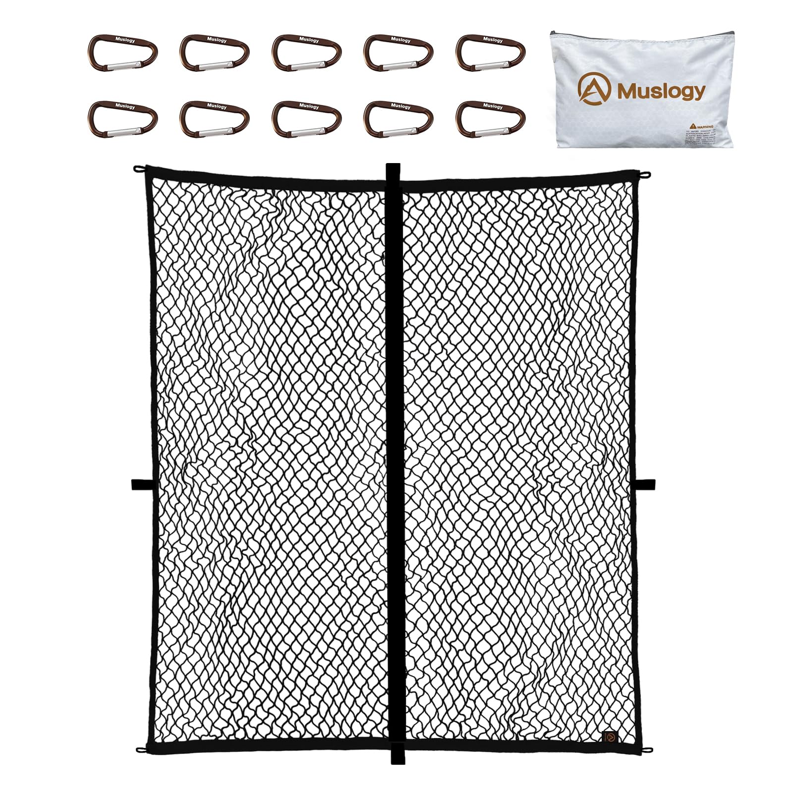 Muslogy heavy-duty net offers reliable boundary control for gear
