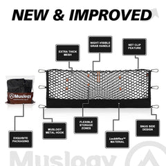 Muslogy LockNflex material keeps small items in place.