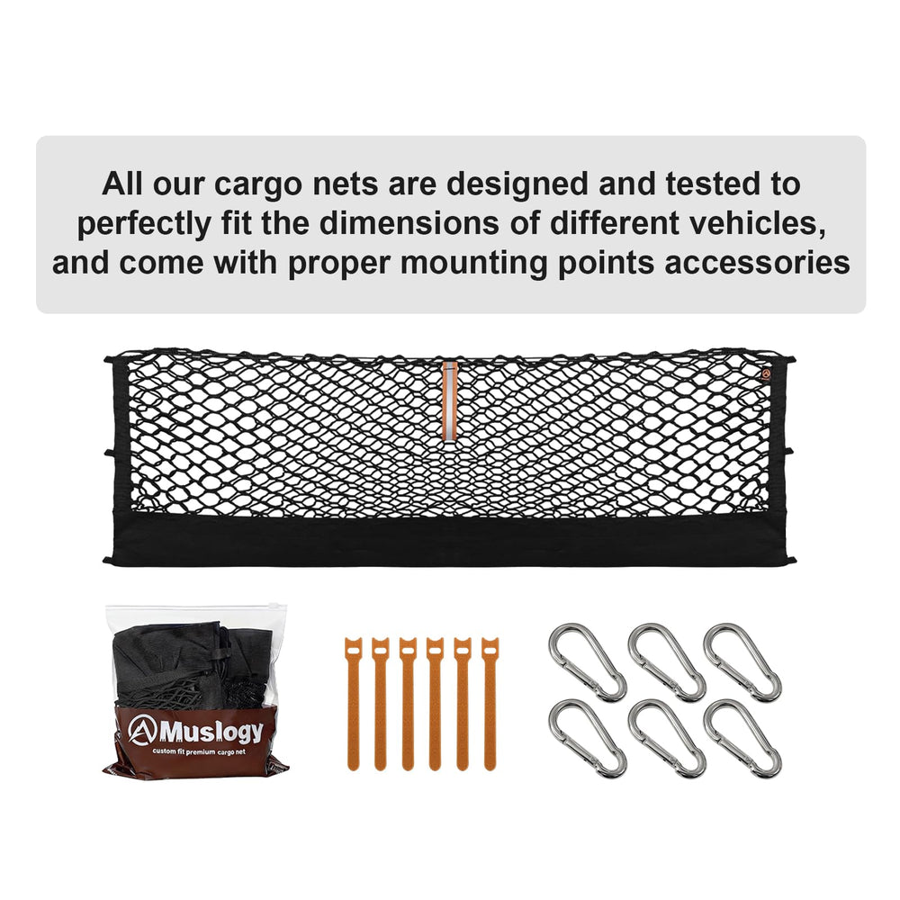 Ideal for SUVs and pickups needing organized cargo.