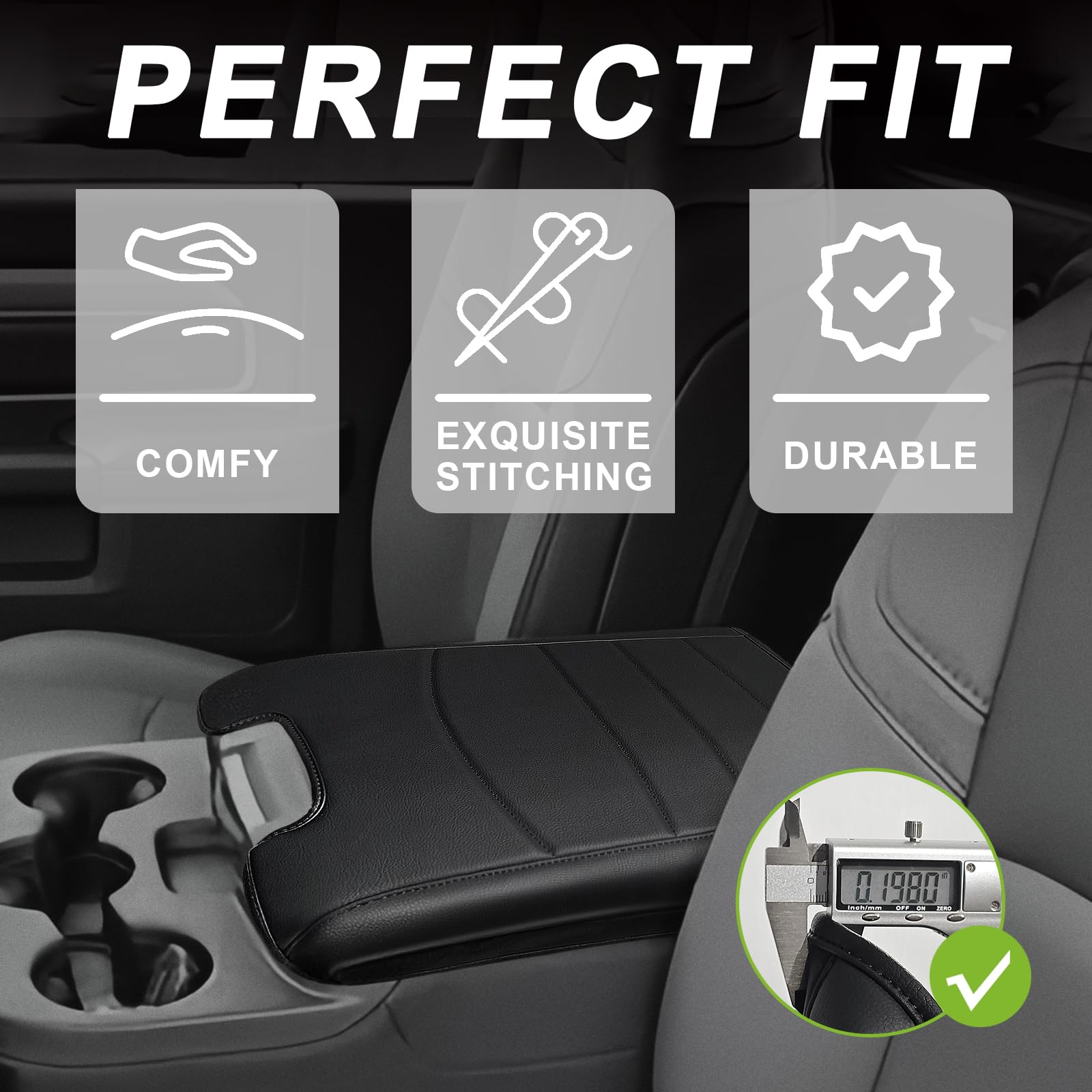 Muslogy waterproof vegan leather resists spills for cleaner interiors.