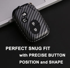 Muxkenper 360-degree protection case fits Lexus fob without signal interference