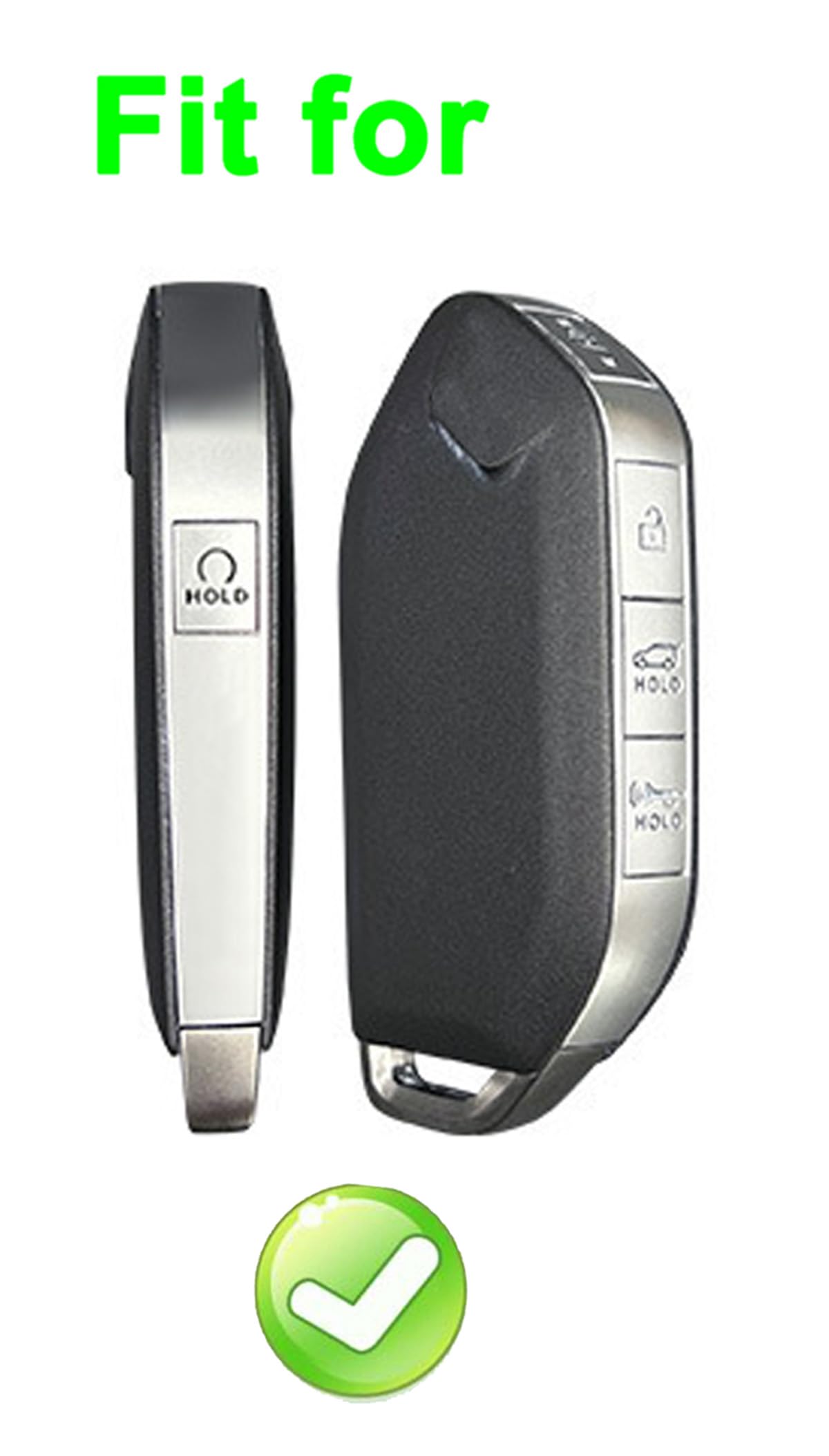 Muxkenper key fob cover back carbon fiber adds durable protection from scratches