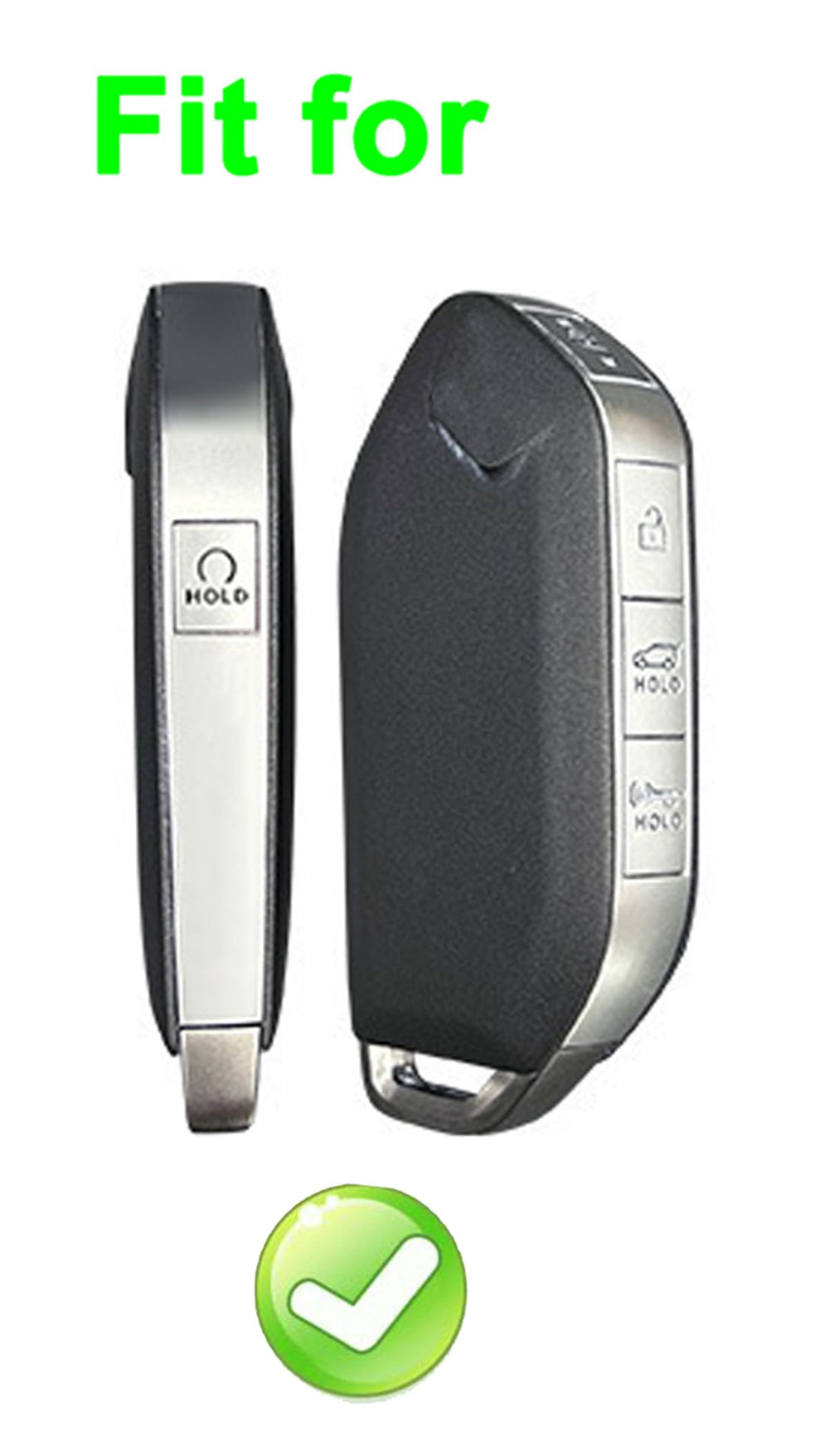 Muxkenper key fob cover back carbon fiber adds durable protection from scratches