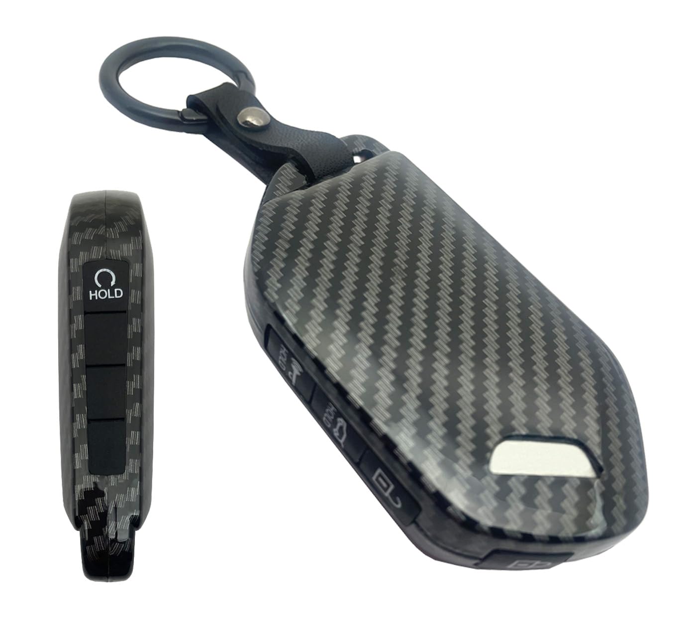 Muxkenper key fob cover button access ensures easy press without removing case