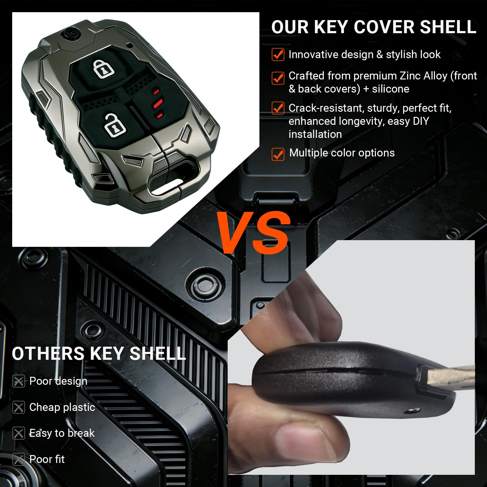 Durability-focused shell by Muxkenper tested for daily wear on Lexus fobs.