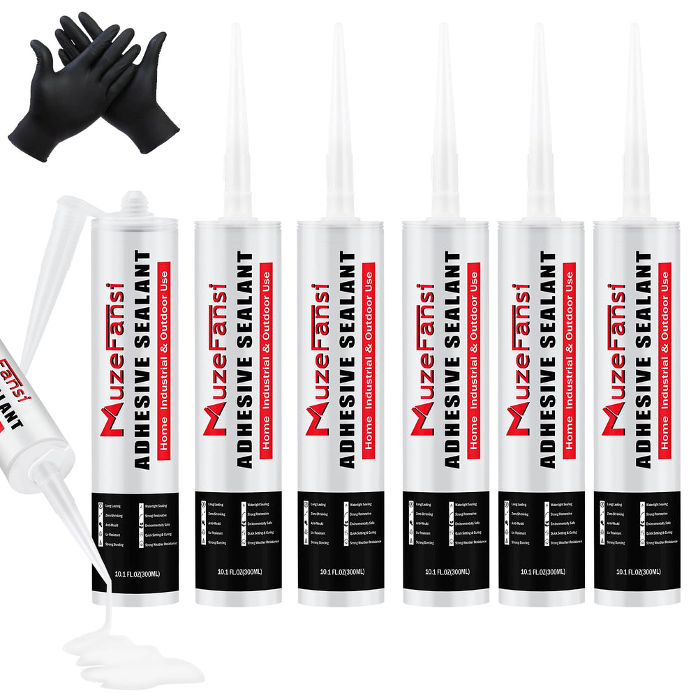 MuzeFansi RV sealant 6-pack box ready for roof repairs and weatherproofing
