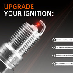 MUZMIOZ spark plug wires set designed for durable, heat-resistant electrical connections.
