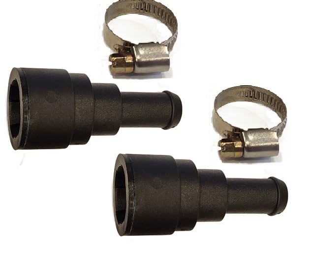 Muzzys 800-409 upgraded heater core connectors set ensures a secure, leak-free fit.