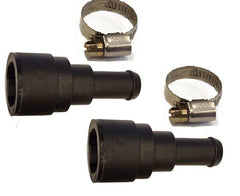 Muzzys 800-409 upgraded heater core connectors set ensures a secure, leak-free fit.