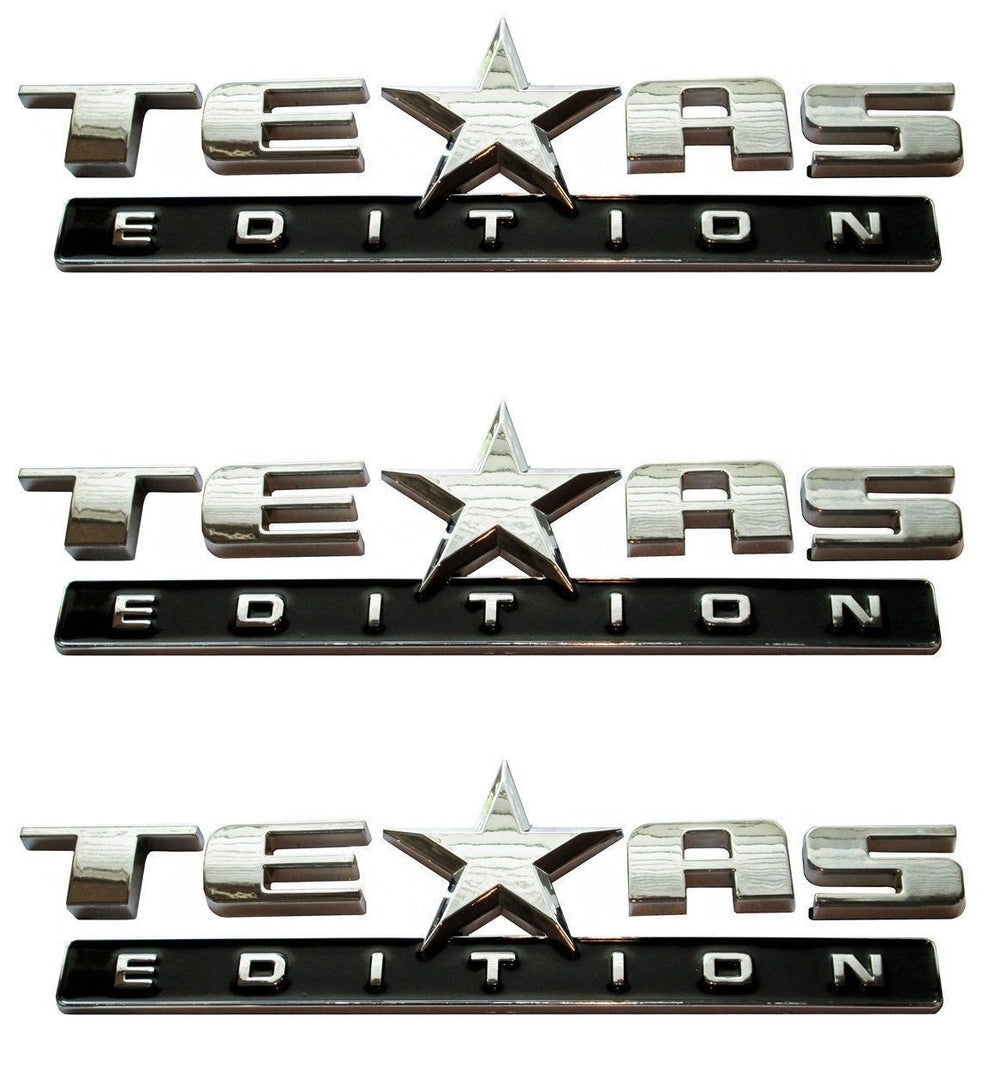 Muzzys Texas Edition emblem for Sierra with durable 3M adhesive for secure application.