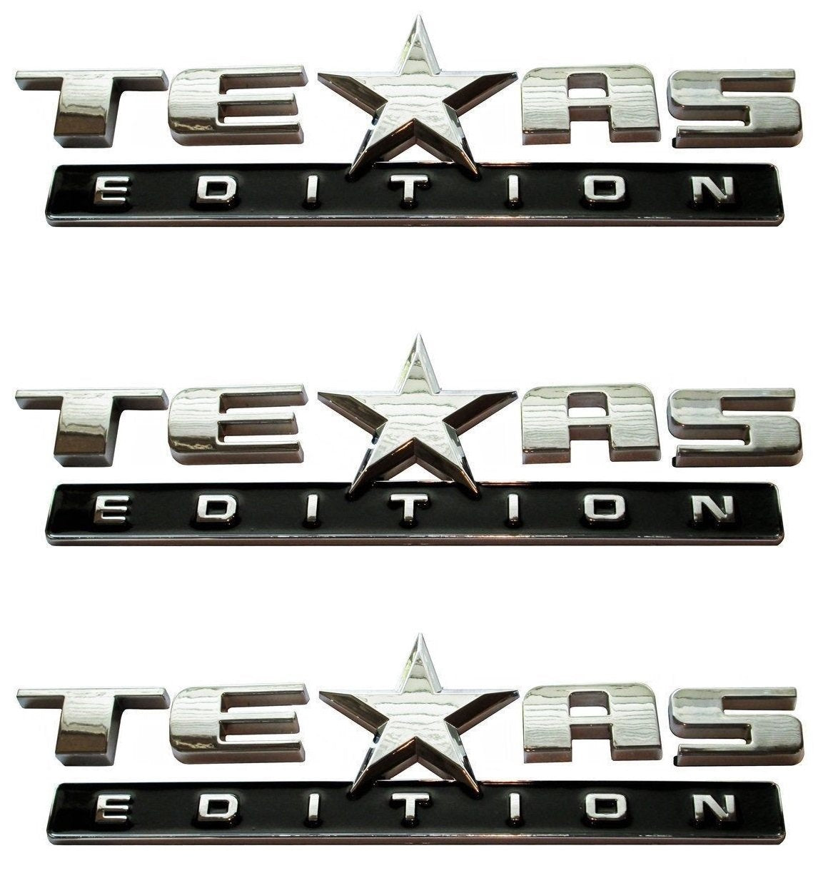 Muzzys Texas Edition emblem for Sierra with durable 3M adhesive for secure application.