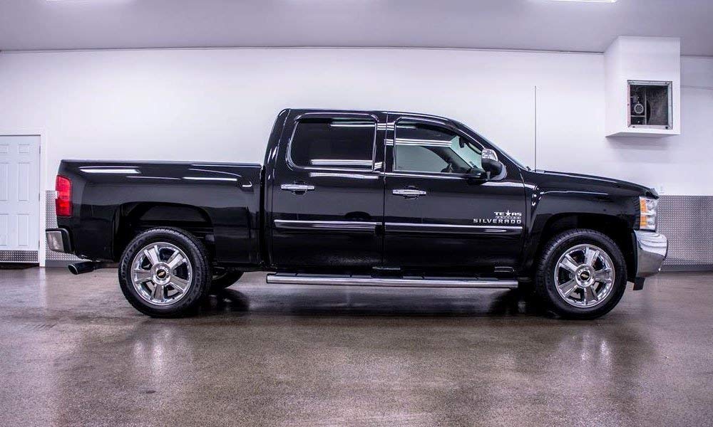 Muzzys Texas Edition emblem mounted on tailgate for bold look