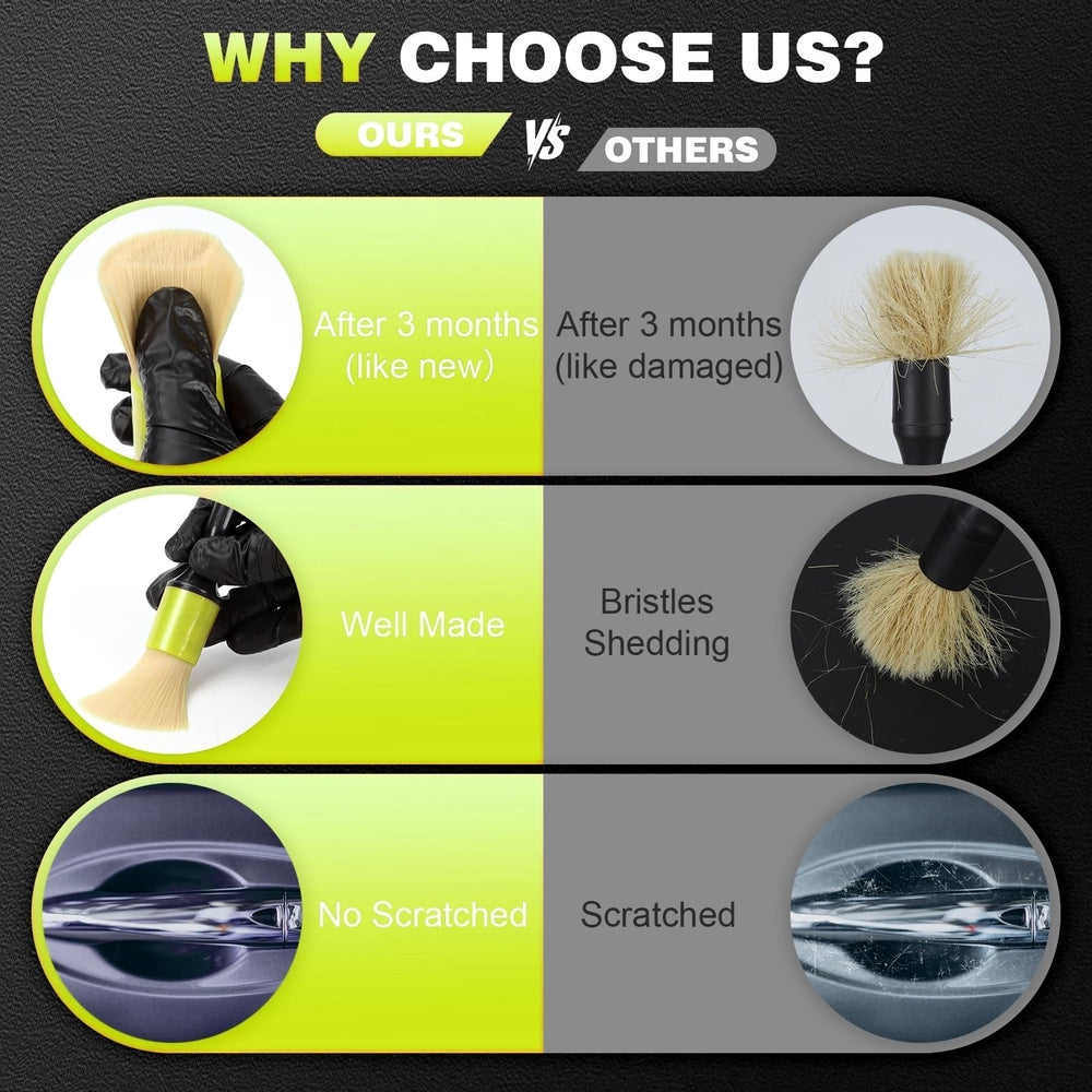 MVEQRRN small deep-clean brushes for tight spaces and fixtures