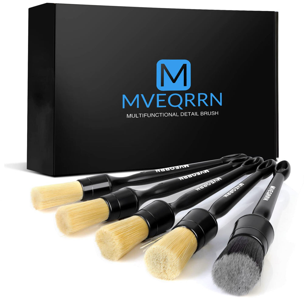 MVEQRRN boars hair detail brush No.10 for exterior surfaces; precise cleaning without scratching.