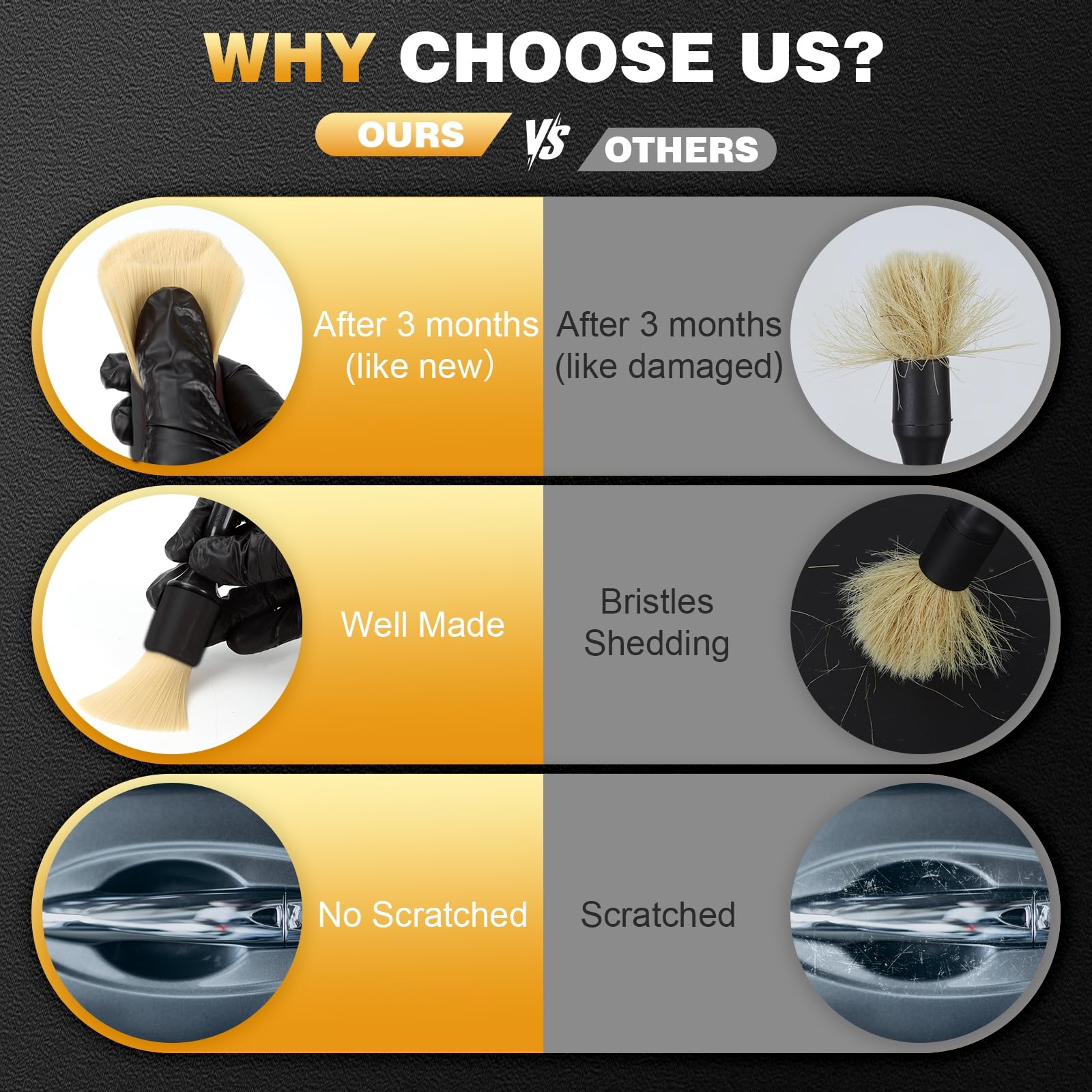 MVEQRRN deep-cleaning brush tackling tight spots and seams