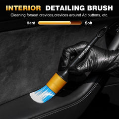 MVEQRRN dual head vent brush cleans car vents and panels.