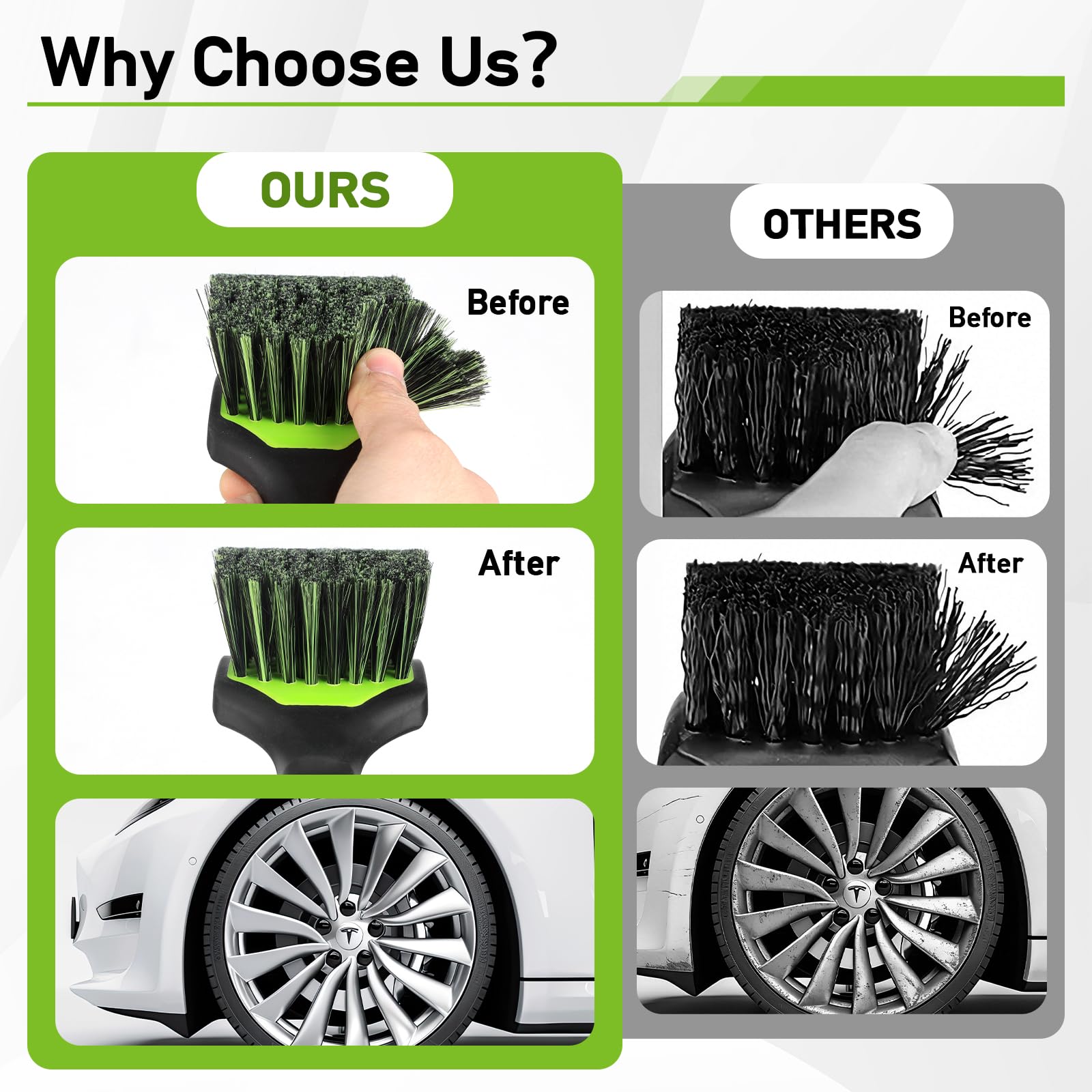 MVEQRRN fender bumper cleaning brush for broad exterior areas