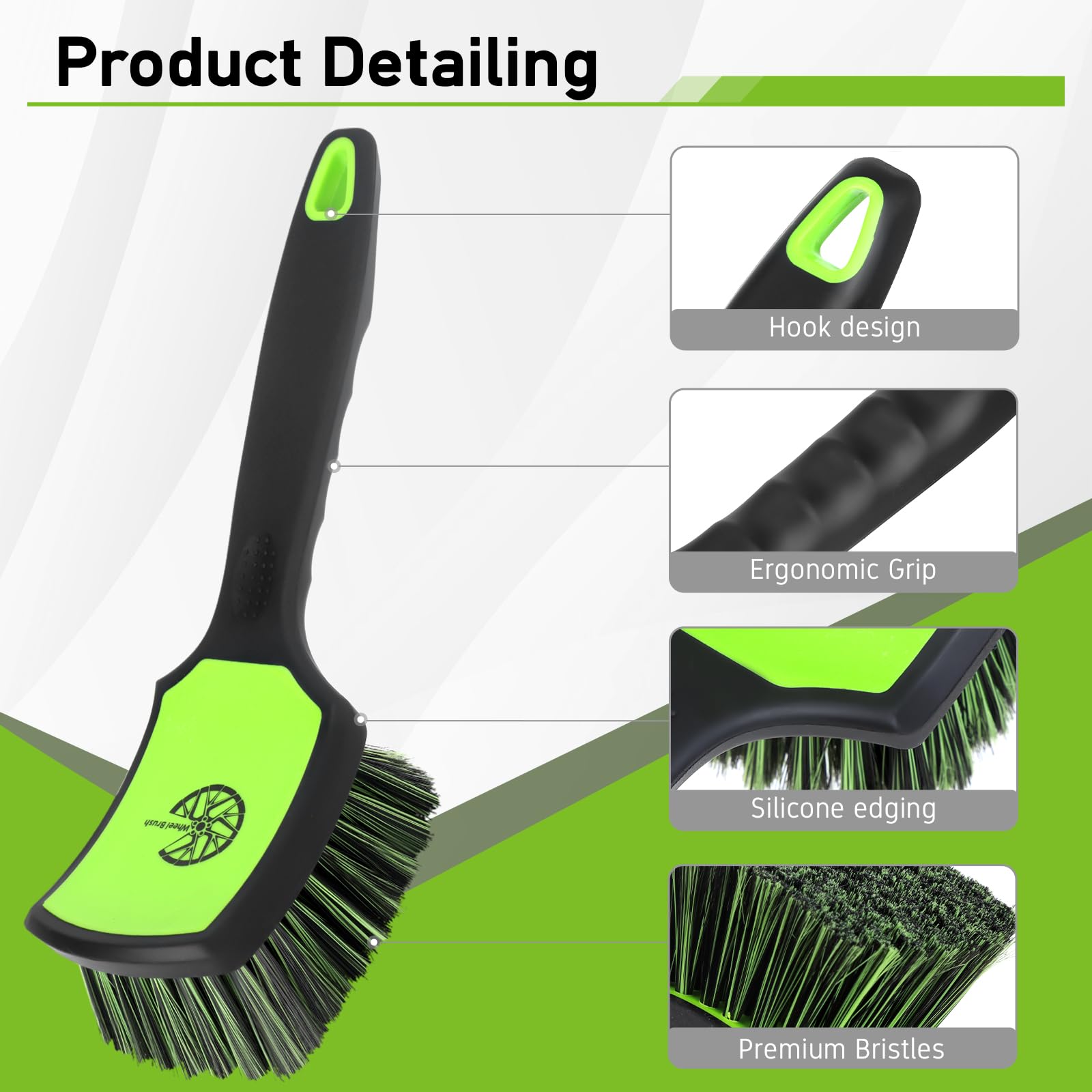MVEQRRN rubber-handle ergonomic grip for comfortable cleaning sessions