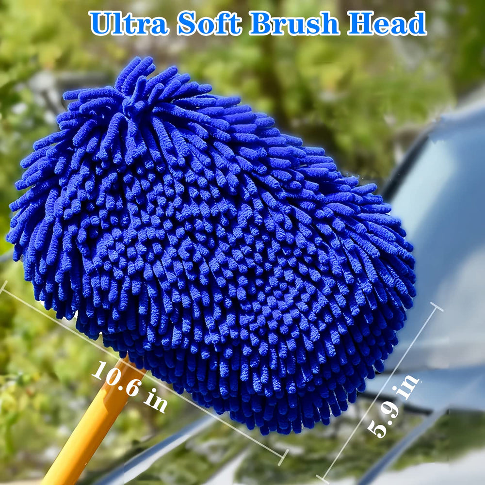MVEQRRN ultra-soft microfiber mop cleans delicately without scratches